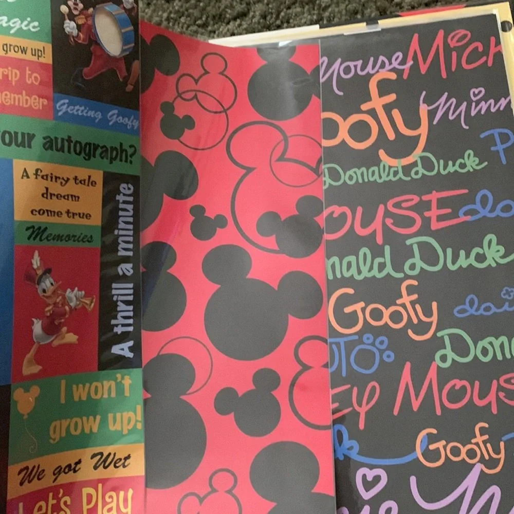 Disney Mickey and Friends scrapbook - Picture 3 of 4